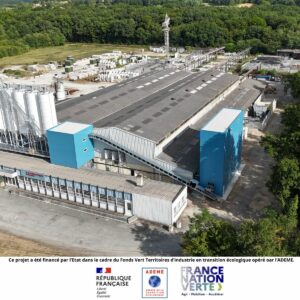 Vue du site industriel de SOTUBEMA à Saint-Astier modernisé en 2025